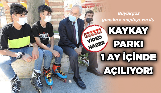 Kaykay parkı 1 ay içinde açılıyor!