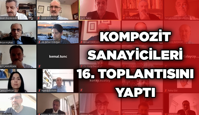 Kompozit sanayicileri 16.toplantısını yaptı