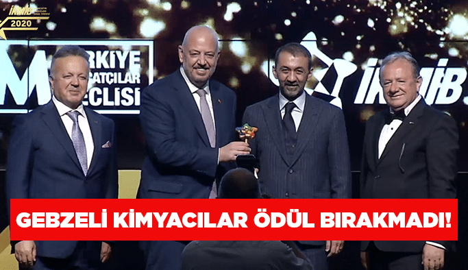 Gebzeli kimyacılar ödül bırakmadı!