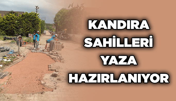 Kandıra sahilleri yaza hazırlanıyor