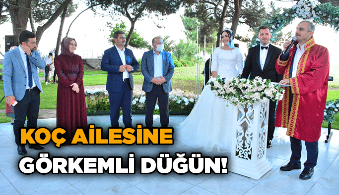 KOÇ ailesine görkemli düğün!