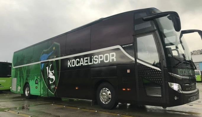 Kocaelispor’un takım otobüsü değişti
