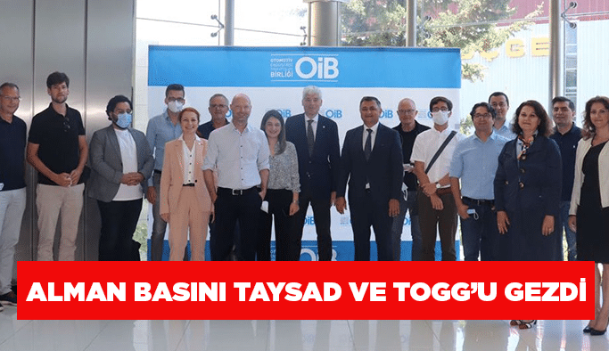 Alman Basını Taysad ve TOGG’u Gezdi