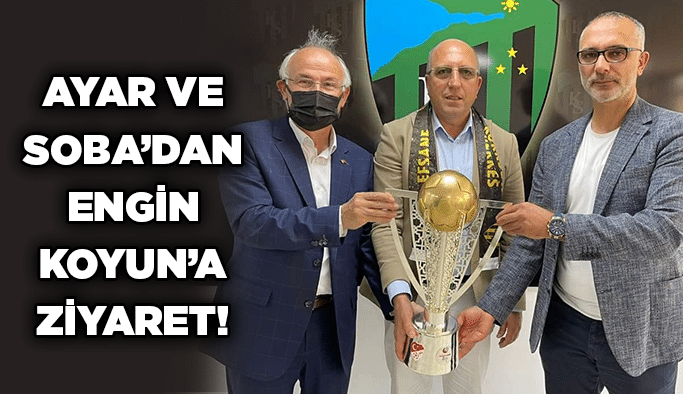 Ayar ve Soba’dan Engin Koyun’a ziyaret!
