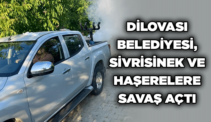 Dilovası Belediyesi, sivrisinek ve haşerelere savaş açtı