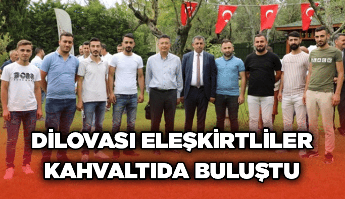 Dilovası Eleşkirtliler kahvaltıda buluştu