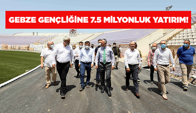Gebze gençliğine 7.5 milyonluk yatırım!