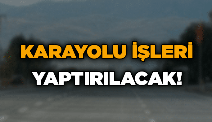 Gölcük Belediyesi tarafından karayolu işleri yaptırılacak!