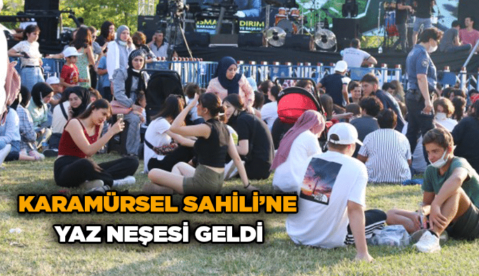 Karamürsel Sahili’ne Yaz Neşesi geldi