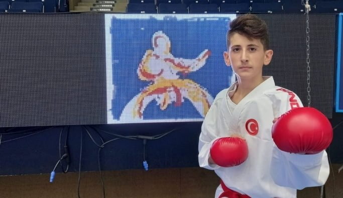Batıkan Gökbulak, karatede Avrupa 7.si oldu