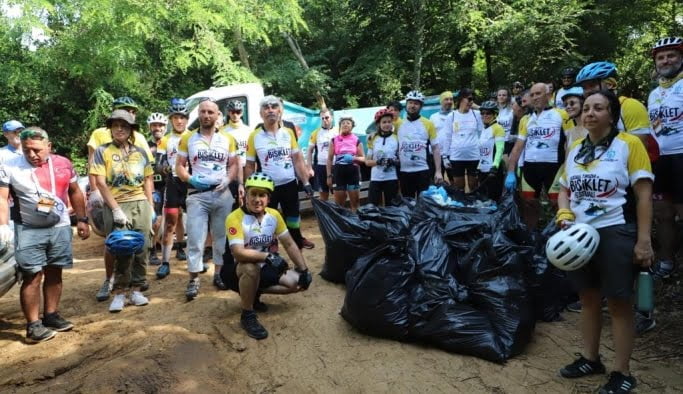 Kocaeli Turizm ve Bisiklet Festivali’nde çevre bilinci aşılandı