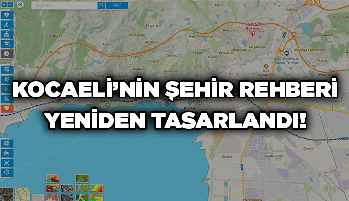 Kocaeli’nin Şehir Rehberi yeniden tasarlandı!