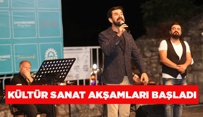 Kültür Sanat akşamları başladı