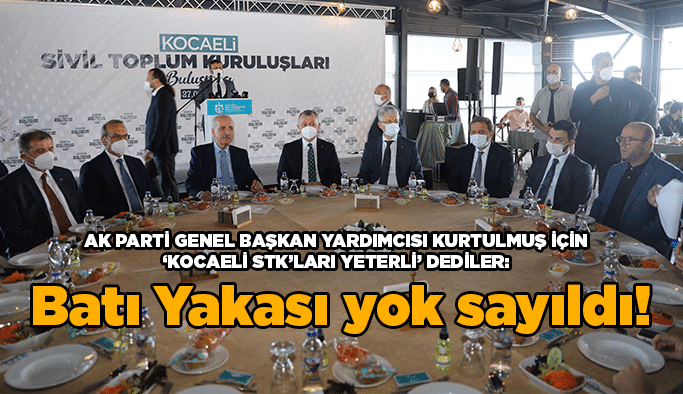  Batı Yakası yok sayıldı!