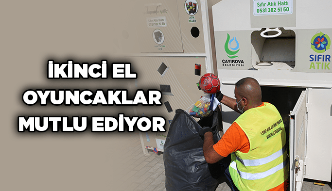İkinci el oyuncaklar mutlu ediyor