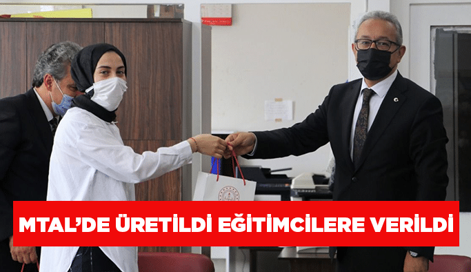 MTAL’de üretildi eğitimcilere verildi