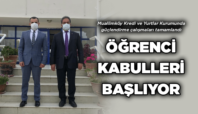 Öğrenci kabulleri başlıyor