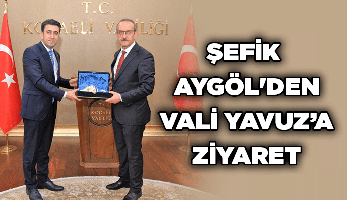 Şefik Aygöl'den Vali Yavuz’a ziyaret