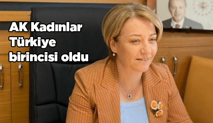 AK Kadınlar Türkiye birincisi oldu