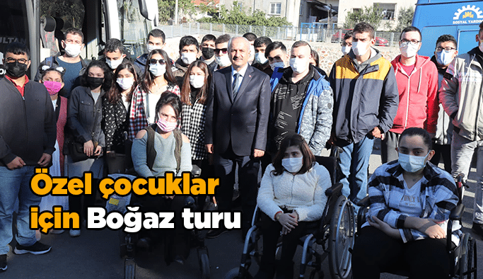 Özel çocuklar için Boğaz turu
