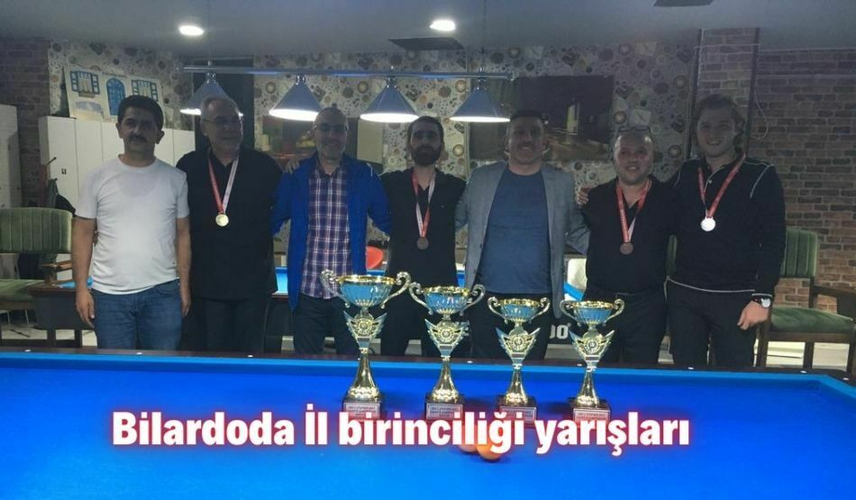 Bilardoda İl Birinciliği Yarışları