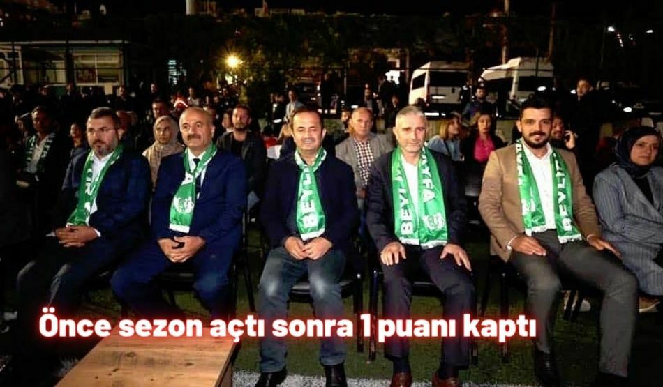 Önce Sezon Açtı Sonra 1 Puanı Kaptı