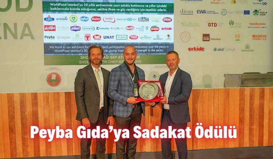 Peyba Gıda’ya Sadakat Ödülü