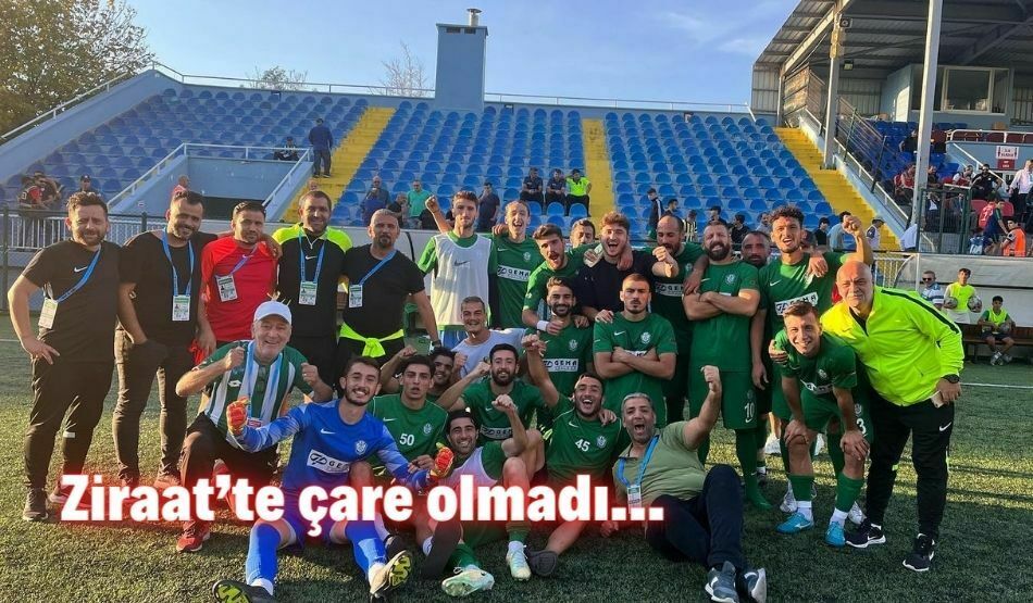 Ziraat’te Çare Olmadı…