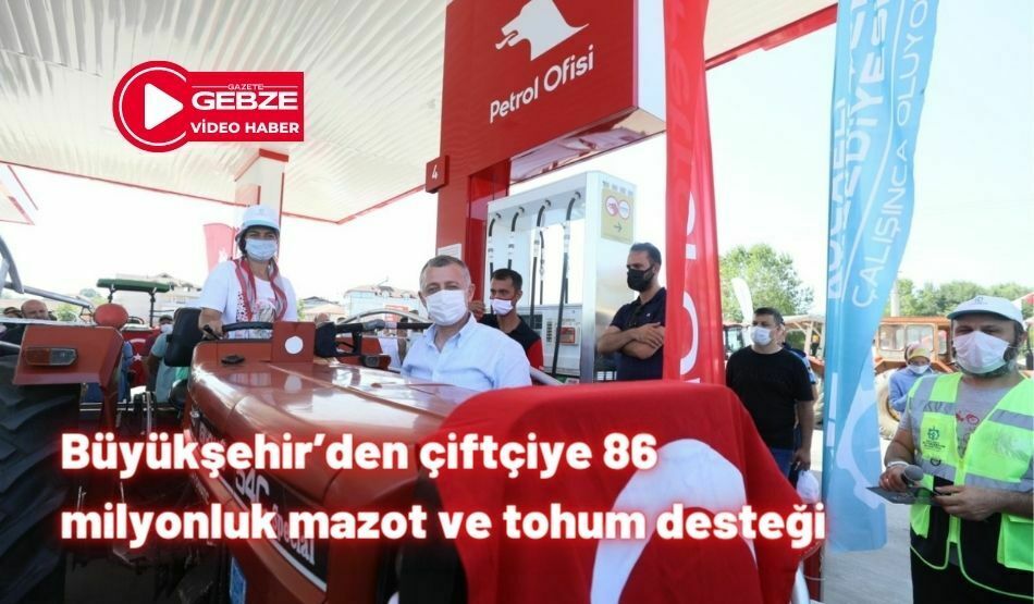 Büyükşehir’den çiftçiye 86 milyonluk mazot ve tohum desteği