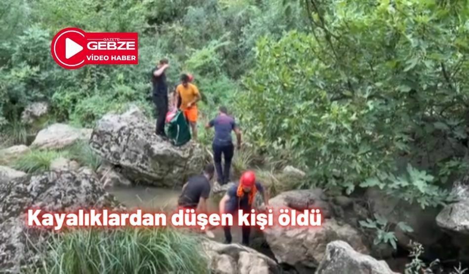 Kayalıklardan Düşen Kişi Öldü