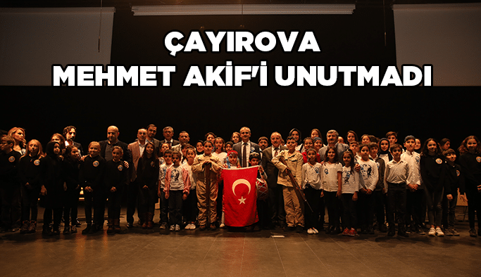 Çayırova Mehmet Akif'i unutmadı