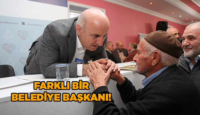 Farklı bir belediye başkanı!