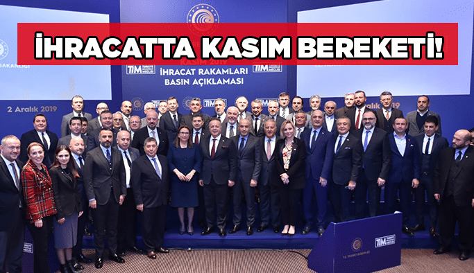 İhracatta Kasım bereketi!