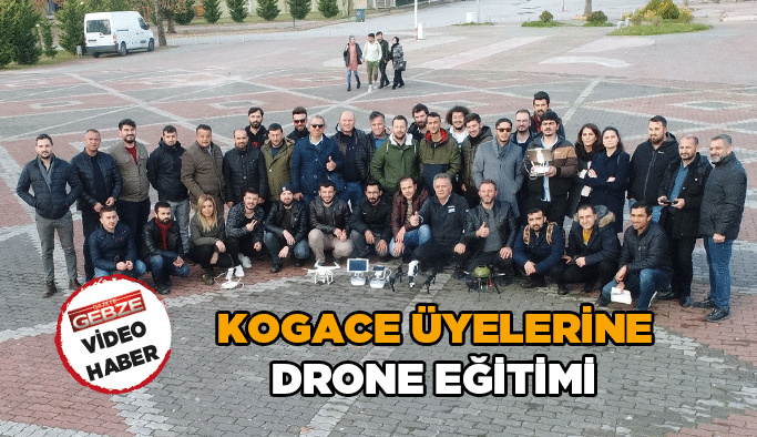 KOGACE üyelerine drone eğitimi