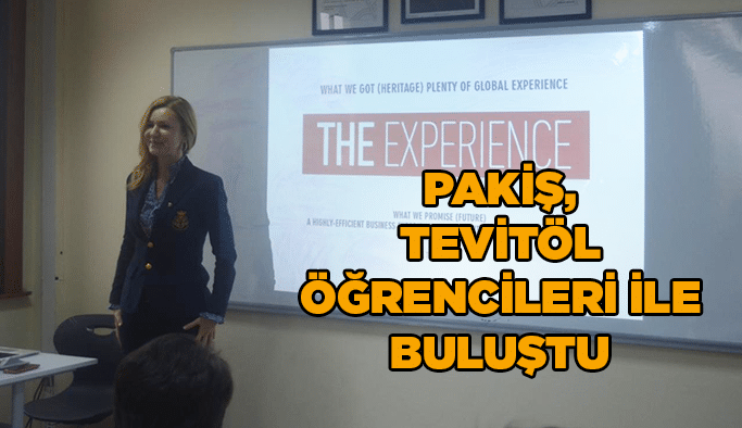 Pakiş, TEVİTÖL öğrencileri ile buluştu