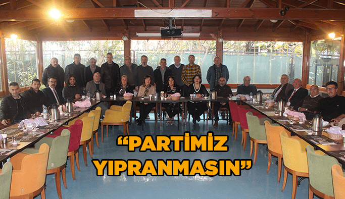 “Partimiz yıpranmasın”