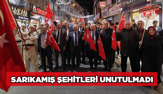 Sarıkamış Şehitleri unutulmadı