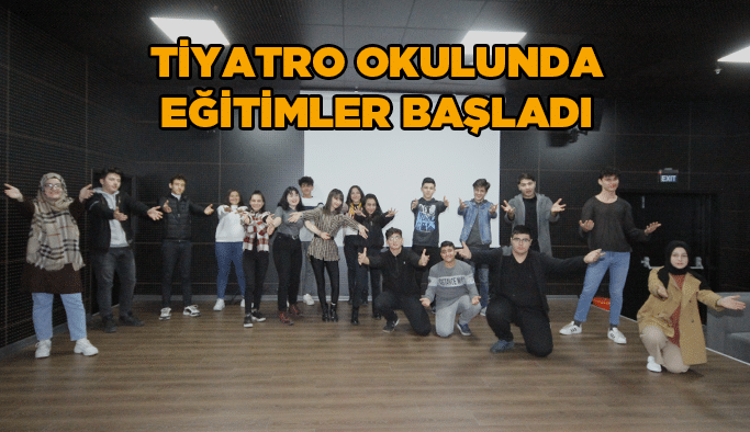 Tiyatro okulunda eğitimler başladı