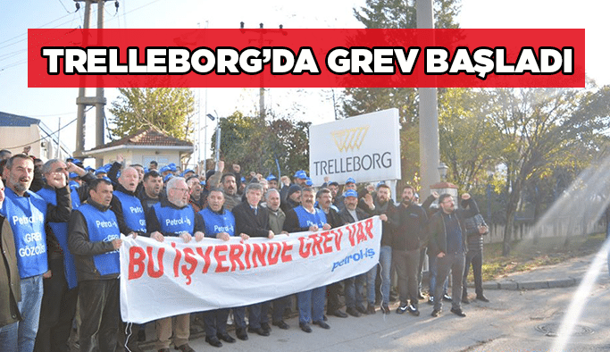 Trelleborg’da grev başladı