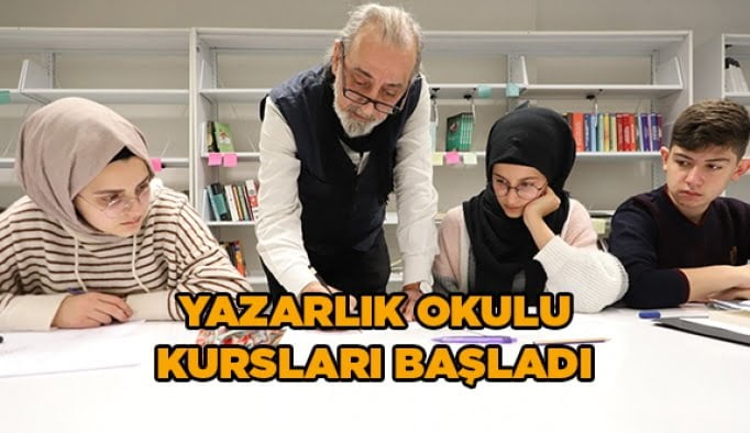 Yazarlık Okulu kursları başladı
