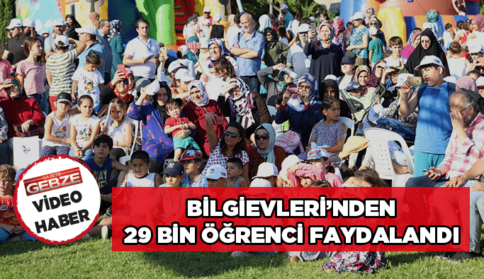 Bilgievleri’nden 29 bin öğrenci faydalandı