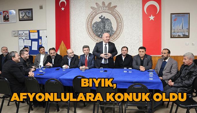 Bıyık, Afyonlulara konuk oldu