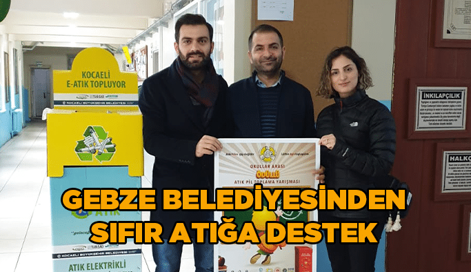 Gebze Belediyesinden sıfır atığa destek