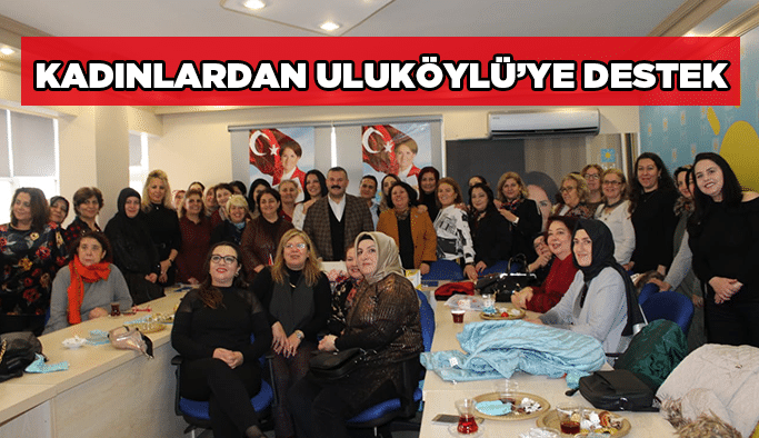 Kadınlardan Uluköylü’ye destek