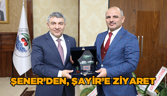 Şener’den, Şayir’e ziyaret