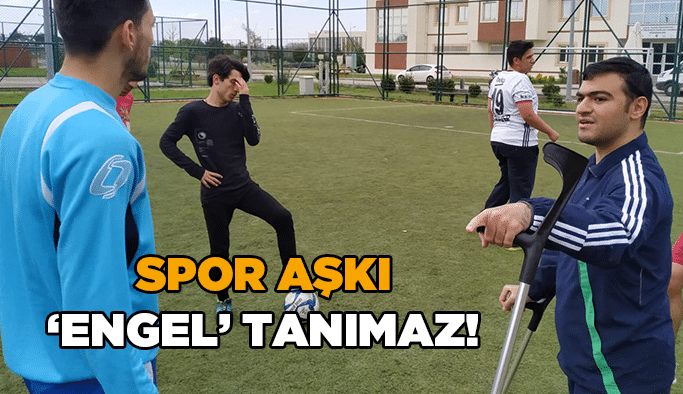 Spor aşkı  ‘Engel’ tanımaz!