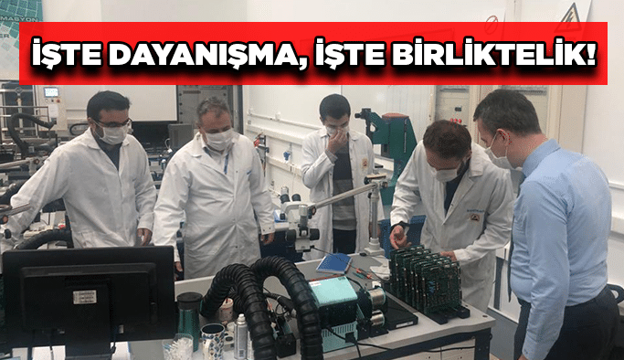 İşte dayanışma, işte birliktelik!