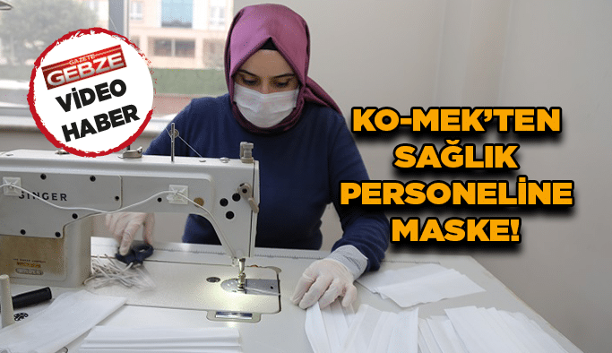 KO-MEK'ten sağlık personeline maske!
