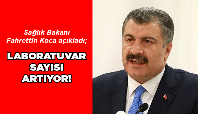 Laboratuvar sayısı artıyor!