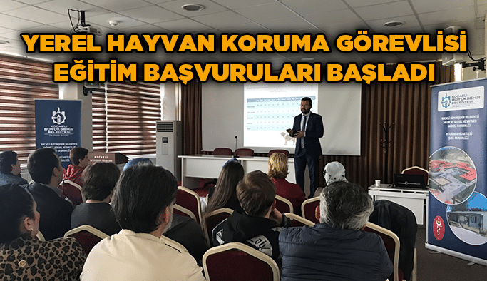 Yerel hayvan koruma görevlisi eğitim başvuruları başladı